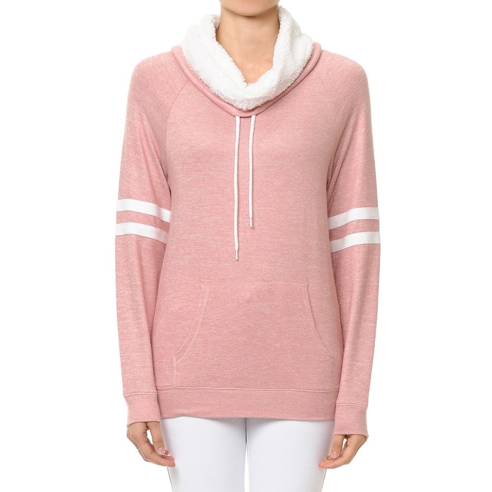 Long Sleeve Striped Pull over